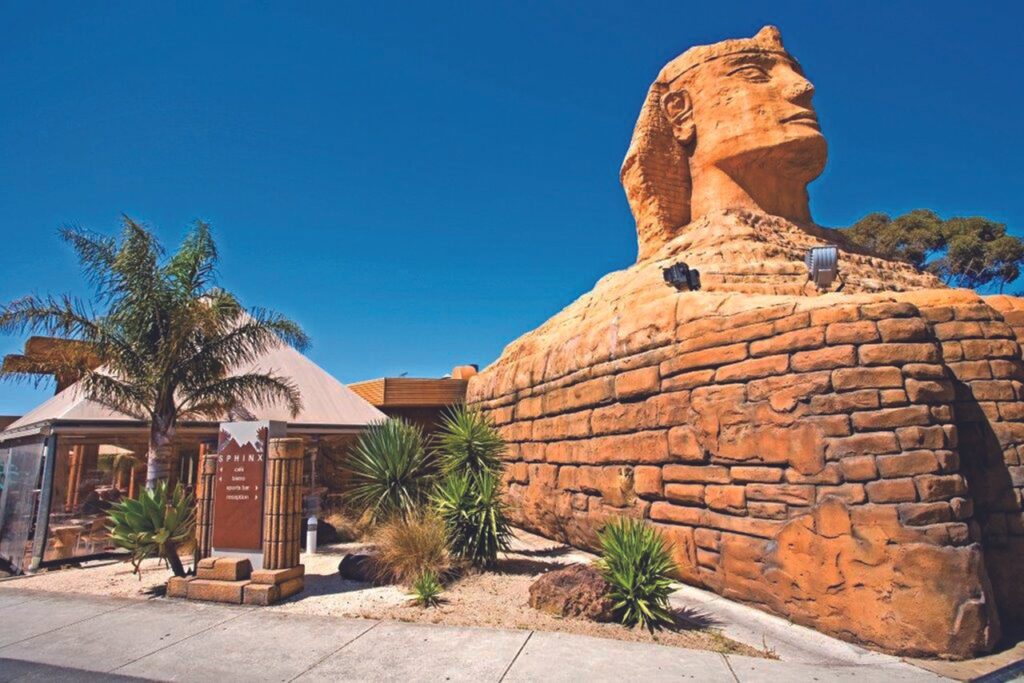 The Sphinx Hotel from the outside